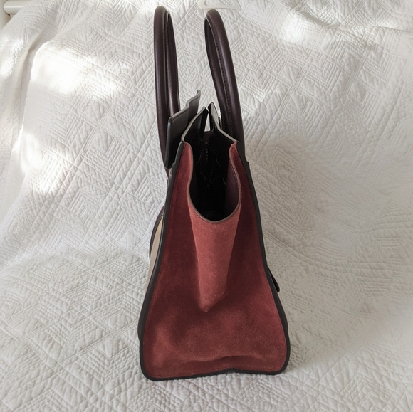 *SOLD* Céline Mini Luggage Tri-color Handbag - Picture 3 of 8